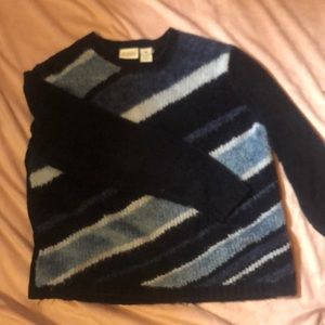 Blue Striped Sweater 💙✨